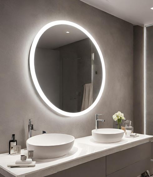 Vanity LED Mirror - Round
