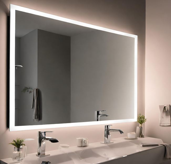 Vanity LED Mirror - Large Single II